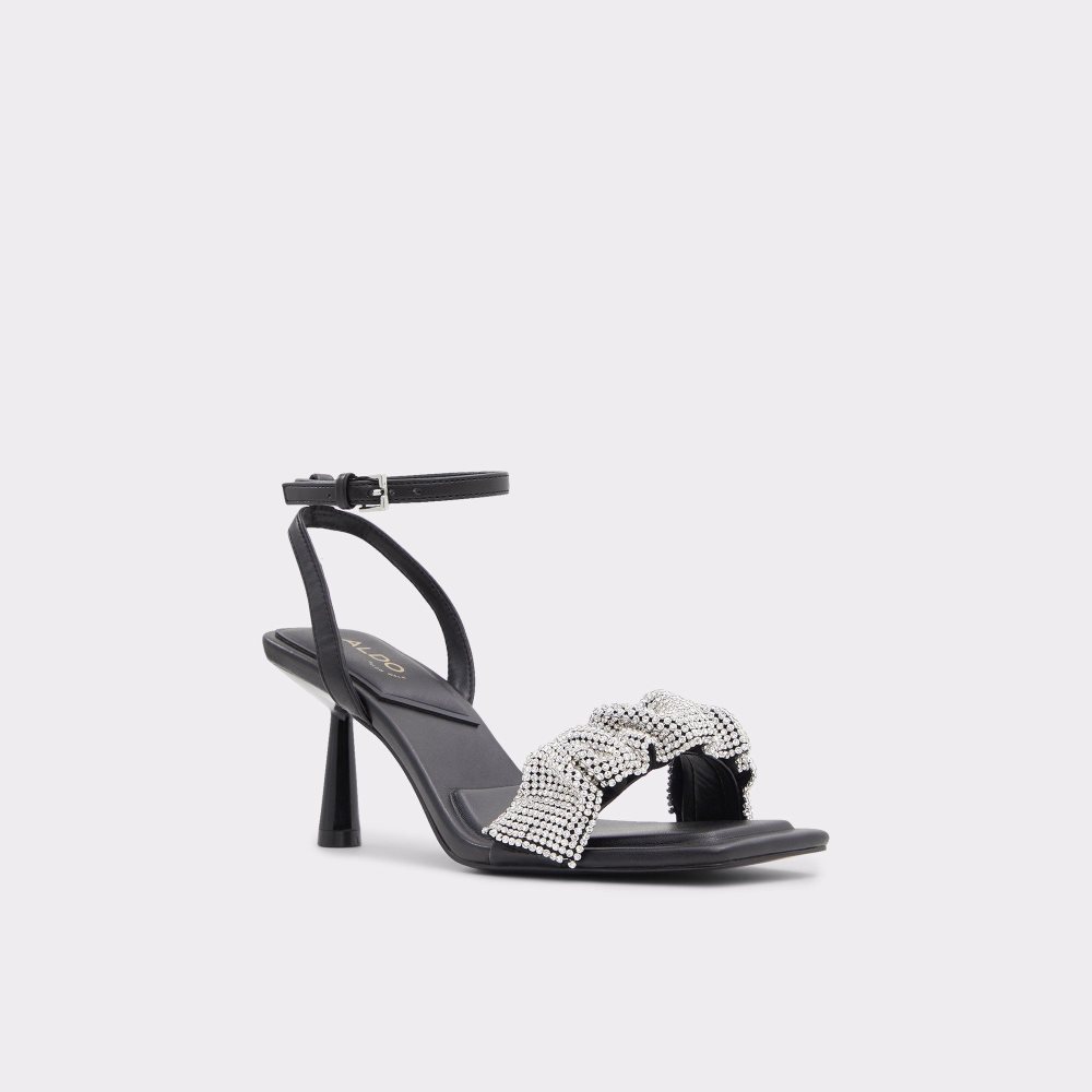 Dámské Podpatky Aldo Floria Heeled sandal Černé | 65391JPTR