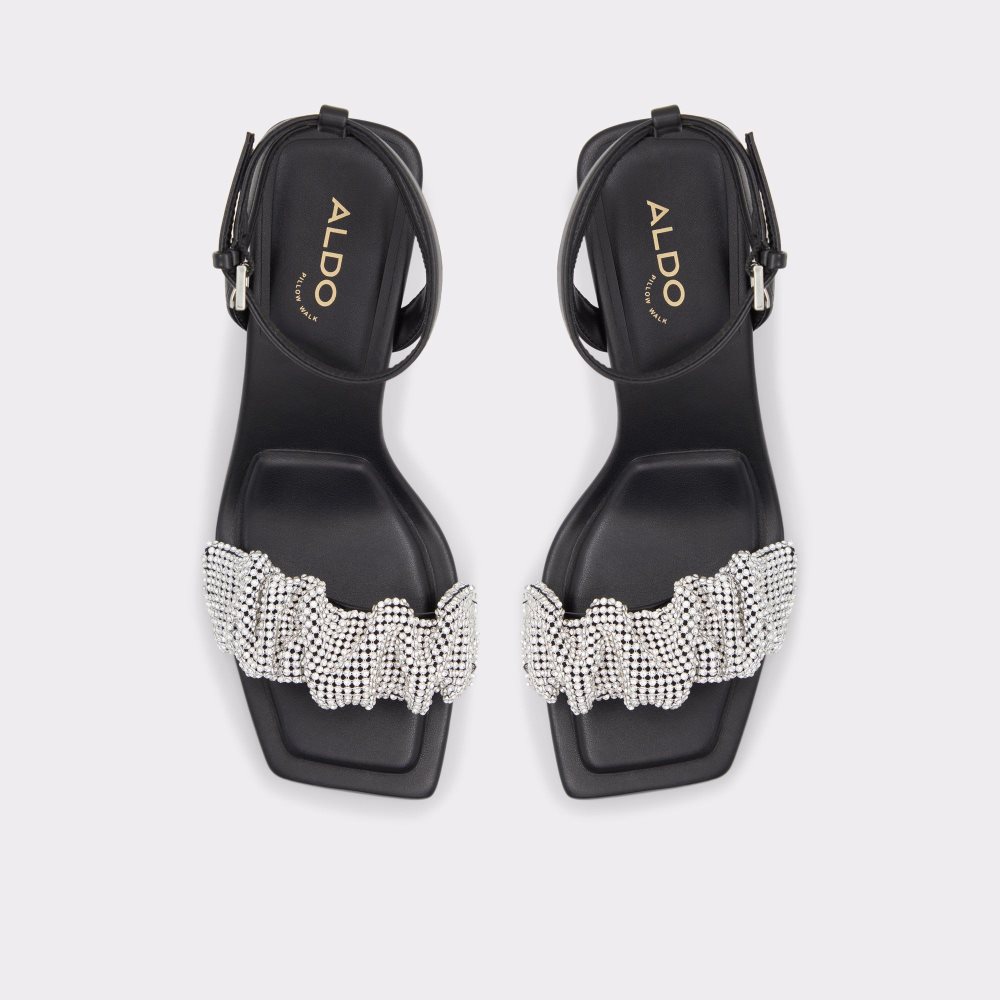 Dámské Podpatky Aldo Floria Heeled sandal Černé | 65391JPTR