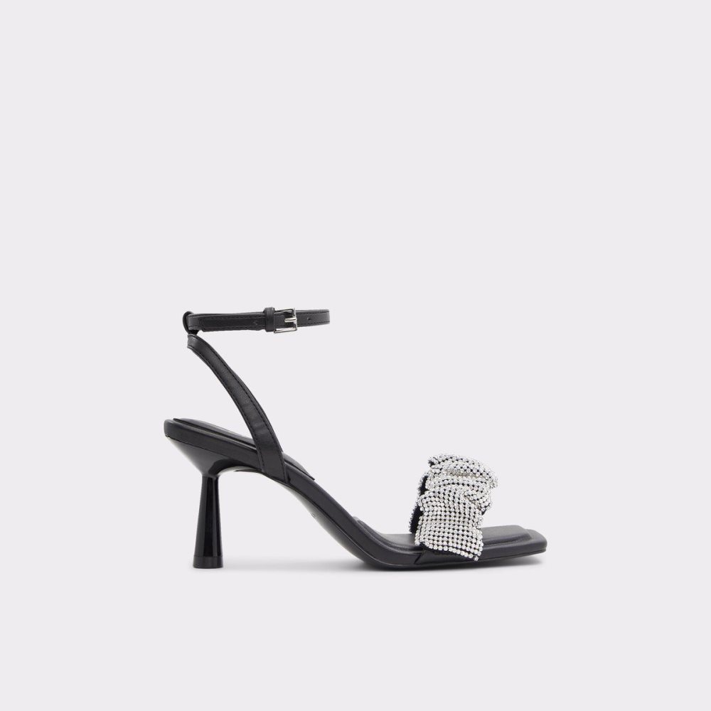 Dámské Podpatky Aldo Floria Heeled sandal Černé | 65391JPTR