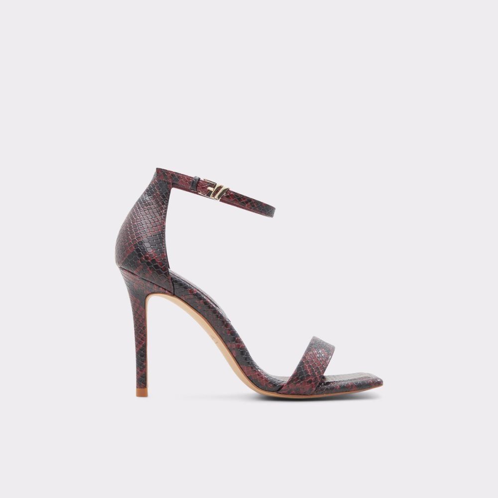 Dámské Podpatky Aldo Renza Ankle strap heeled sandal - Stiletto heel Červené | 91634ZUXF