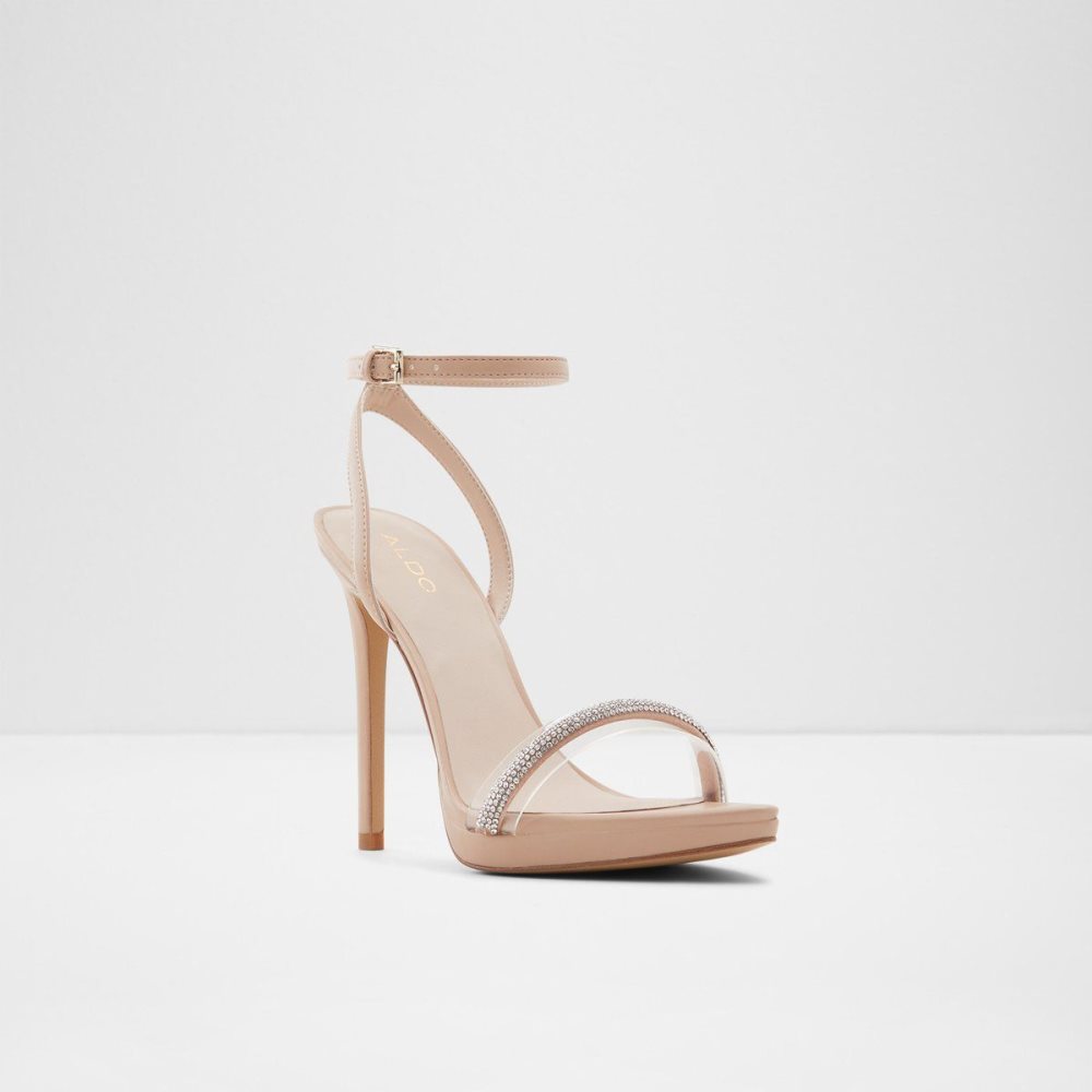 Dámské Podpatky Aldo Thirakin High heel sandal - Stiletto heel Béžový | 40972TFPB