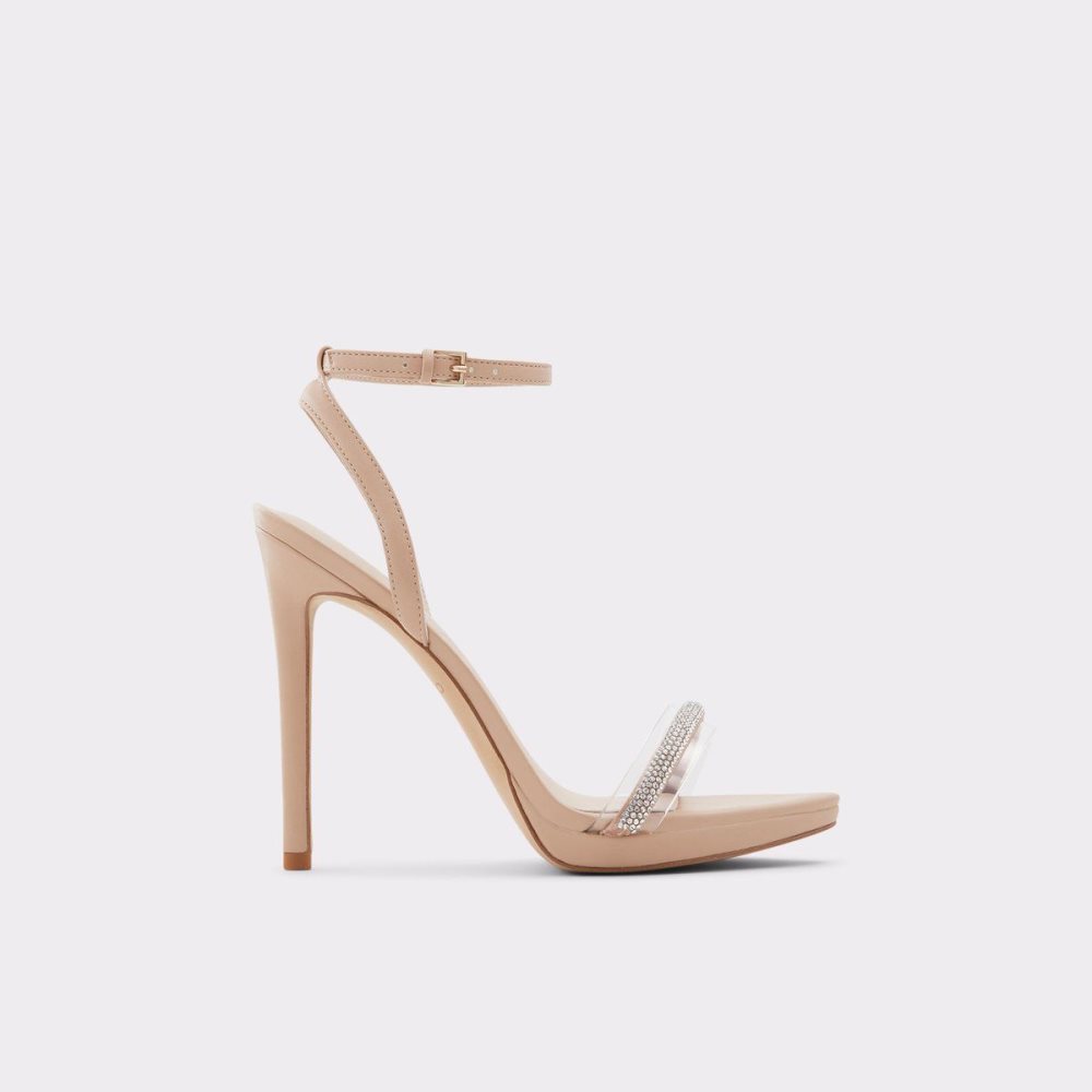 Dámské Podpatky Aldo Thirakin High heel sandal - Stiletto heel Béžový | 40972TFPB