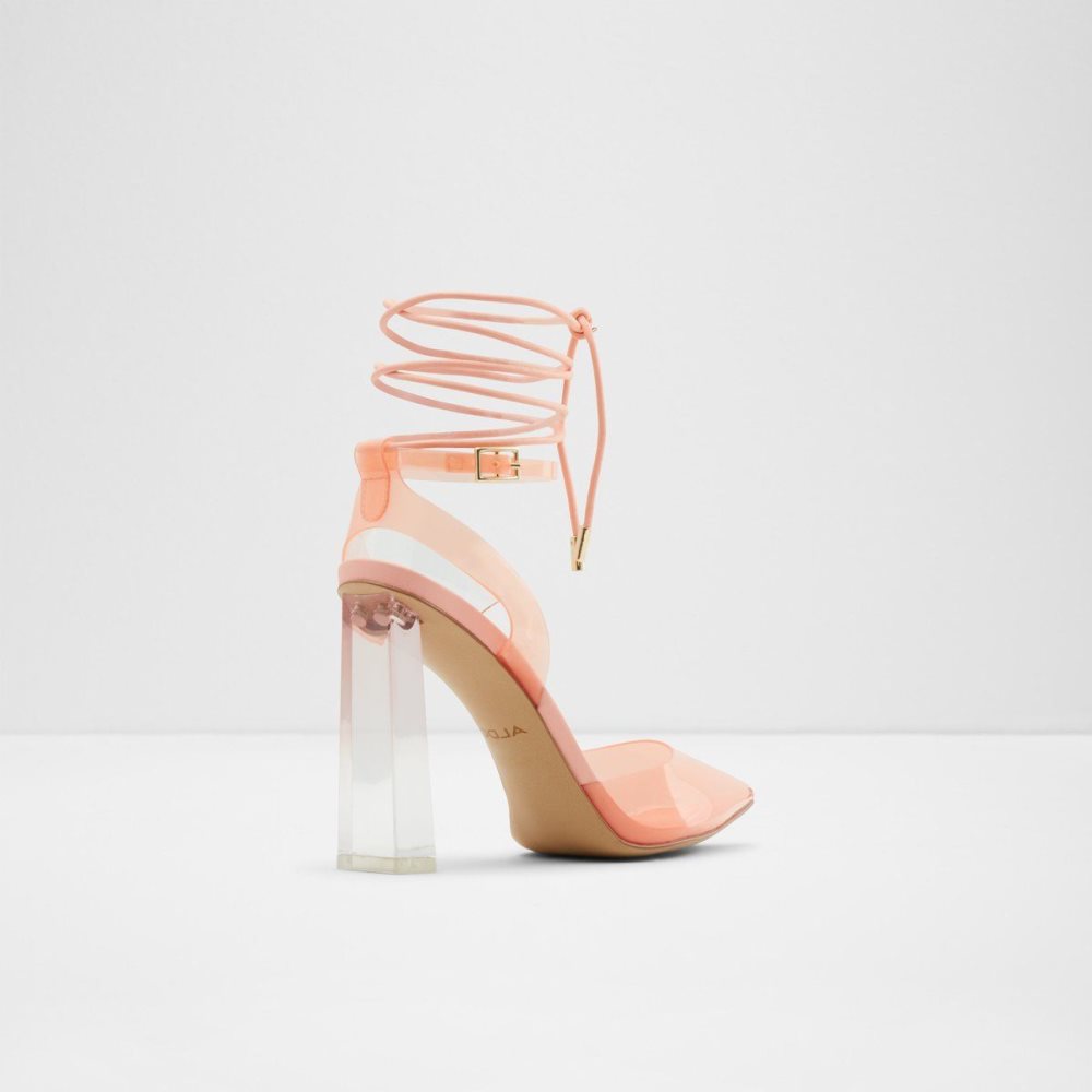 Dámské Podpatky Aldo Tilah Strappy heeled shoe - Block heel Světle Oranžové | 85902NTUB