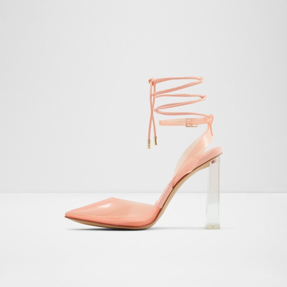 Dámské Podpatky Aldo Tilah Strappy heeled shoe - Block heel Světle Oranžové | 85902NTUB