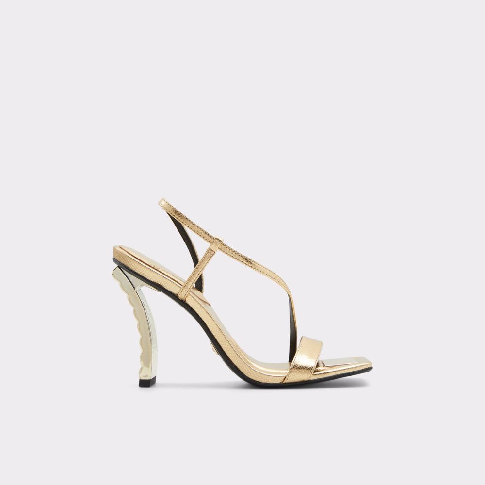 Dámské Podpatky Aldo Vermeil Sling back heeled sandal Zlaté | 23971QZHN