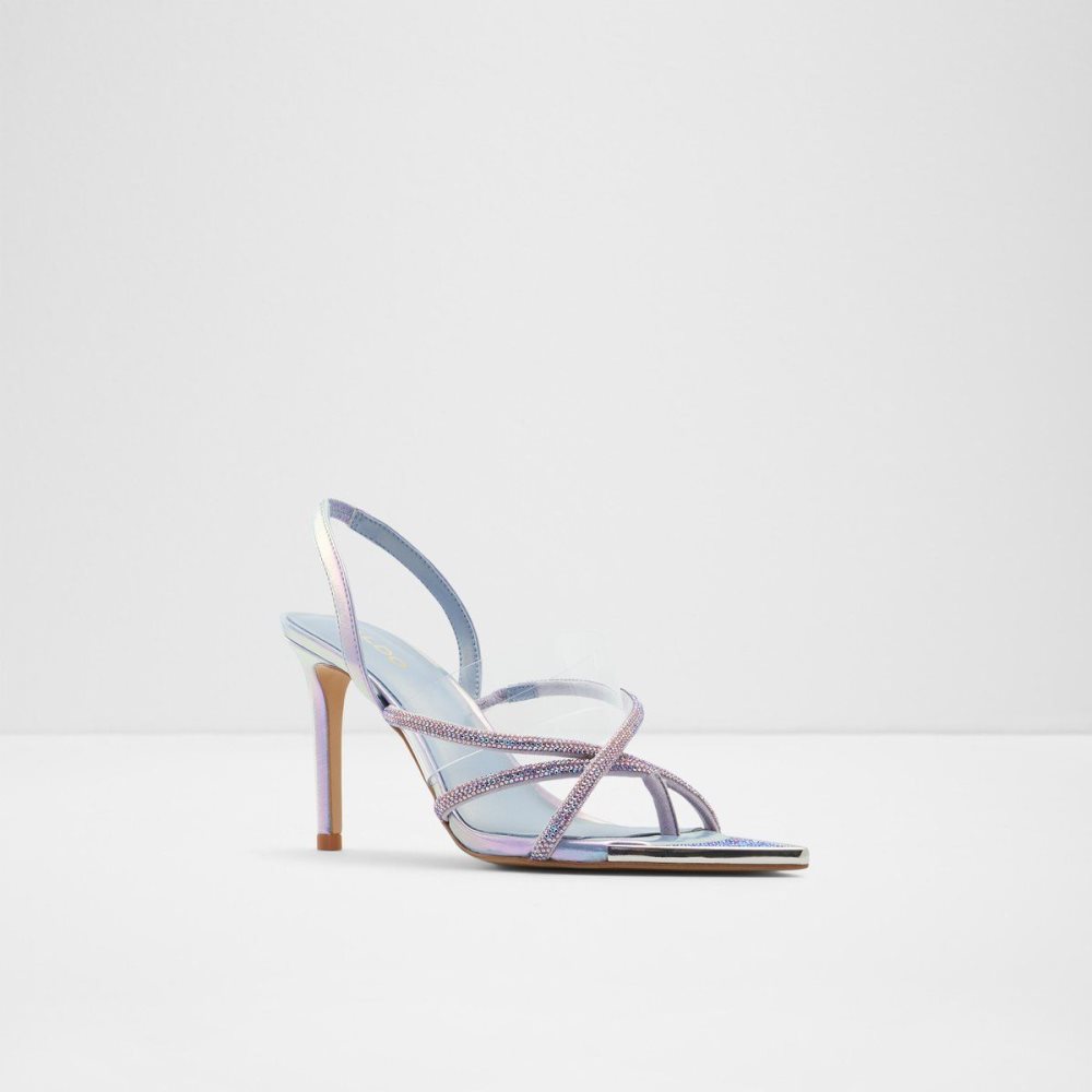 Dámské Sandály Aldo Aabelle Strappy high heel sandal - Stiletto heel Fialové | 59472KGRA