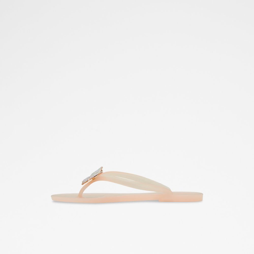 Dámské Sandály Aldo Alelith Flat sandal Béžový | 04329ESKJ