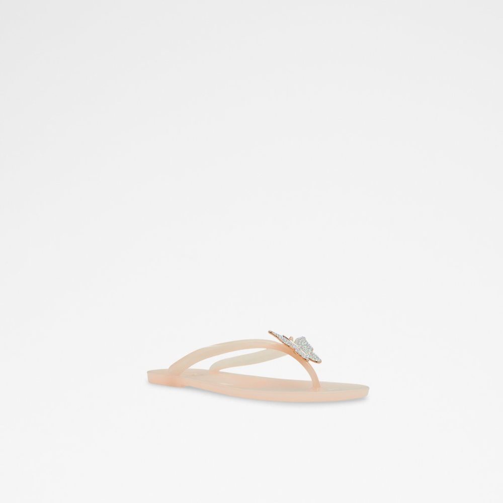 Dámské Sandály Aldo Alelith Flat sandal Béžový | 04329ESKJ