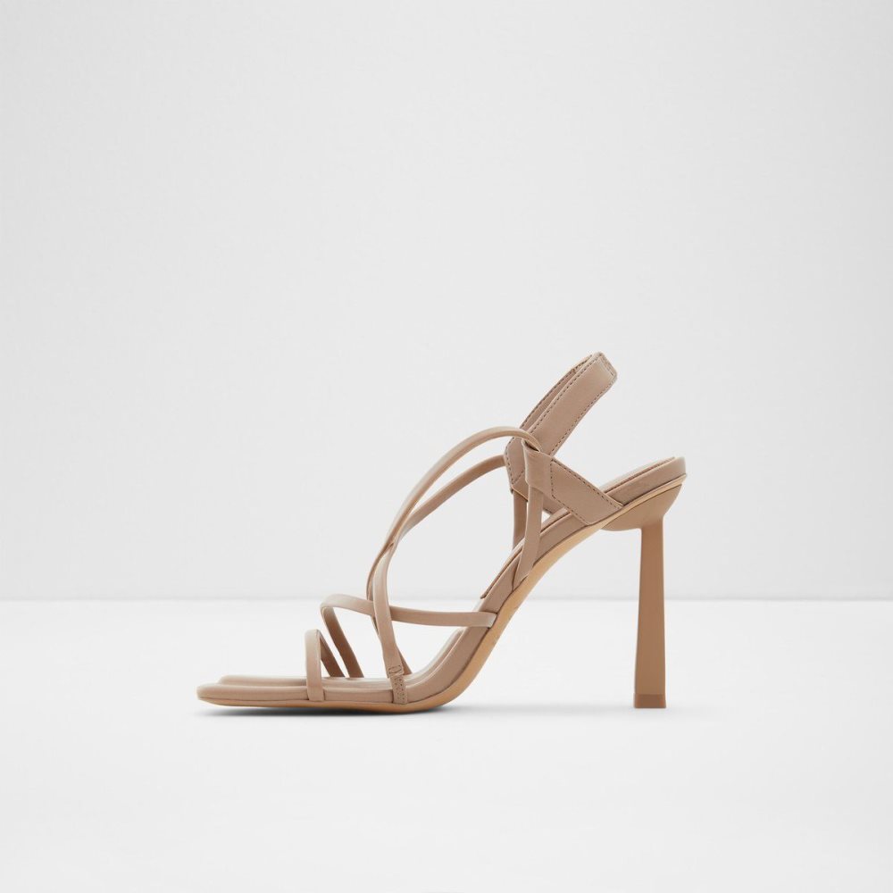 Dámské Sandály Aldo Amilia Strappy heeled sandal Šedé | 57048BKQW