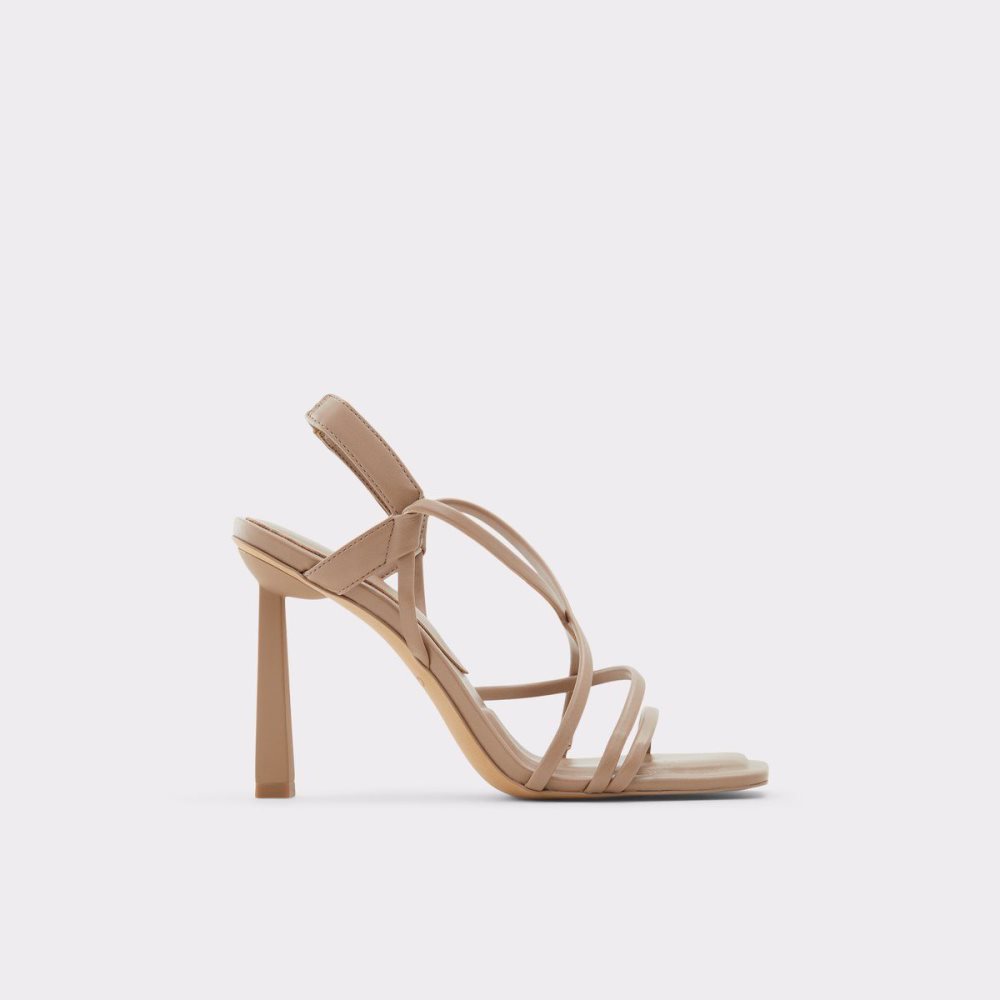 Dámské Sandály Aldo Amilia Strappy heeled sandal Šedé | 57048BKQW