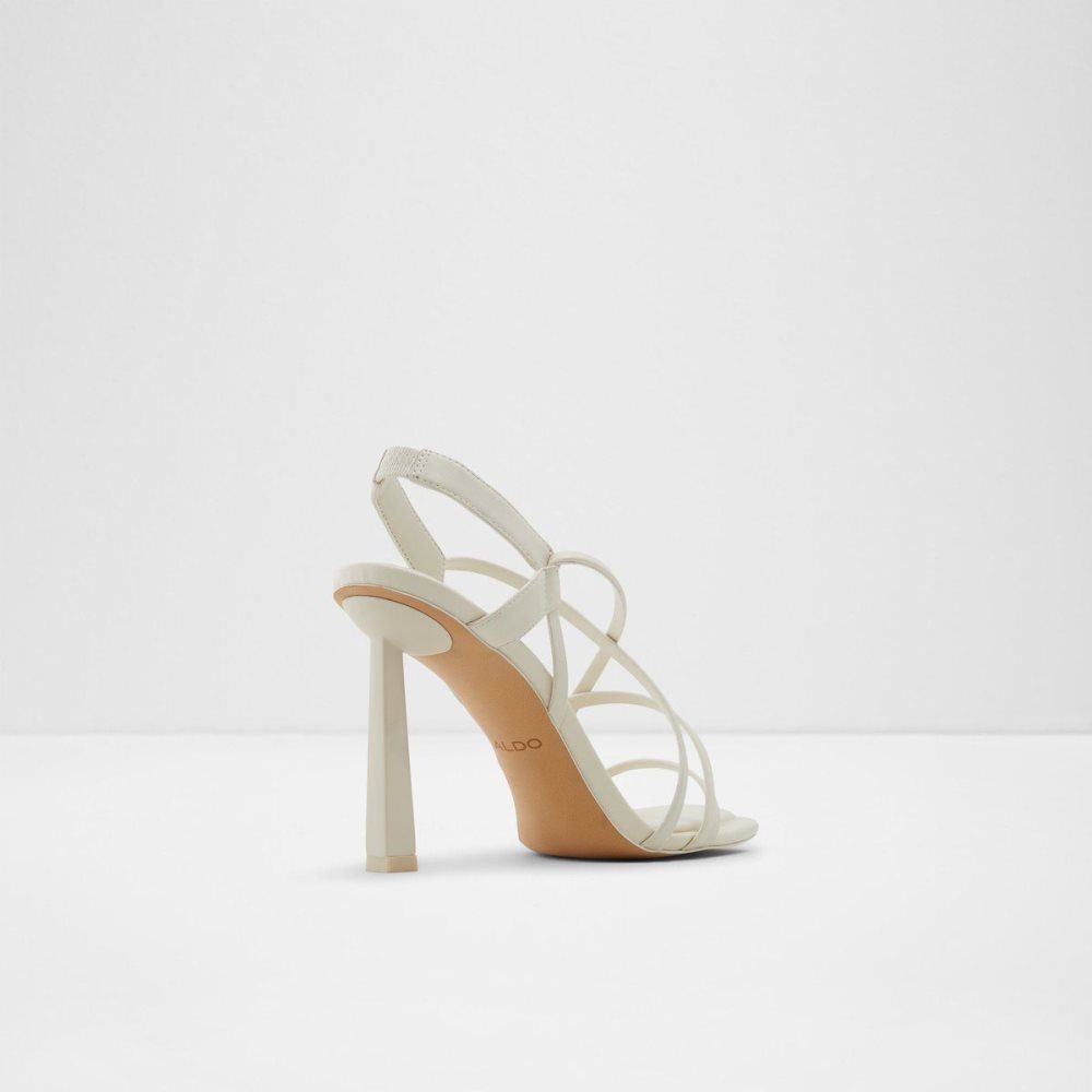 Dámské Sandály Aldo Amilia Strappy high heel sandal Bílé | 68510WGRS