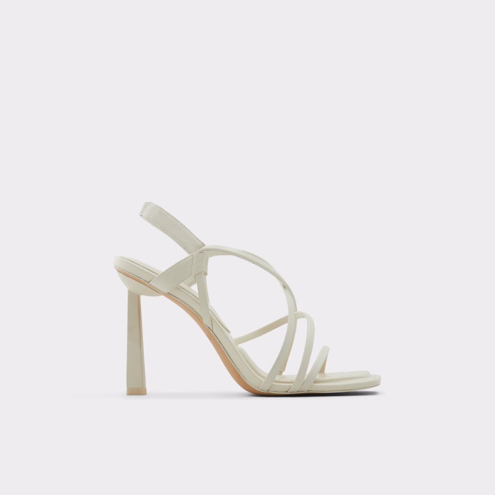 Dámské Sandály Aldo Amilia Strappy high heel sandal Bílé | 68510WGRS