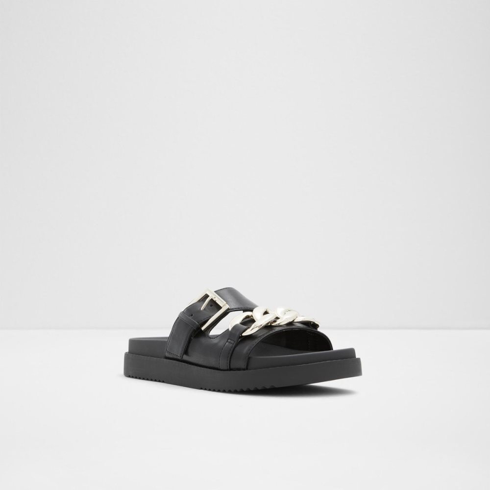 Dámské Sandály Aldo Asae Slide sandal Černé | 85463GCNZ