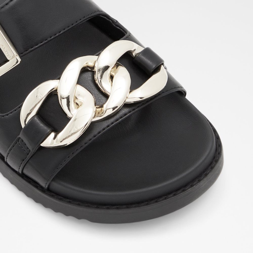 Dámské Sandály Aldo Asae Slide sandal Černé | 85463GCNZ