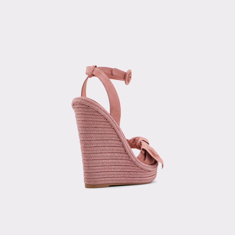 Dámské Sandály Aldo Besch Wedge sandal - Wedge heel Světle Růžové | 63182LTHQ