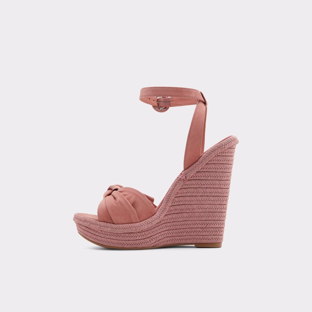 Dámské Sandály Aldo Besch Wedge sandal - Wedge heel Světle Růžové | 63182LTHQ