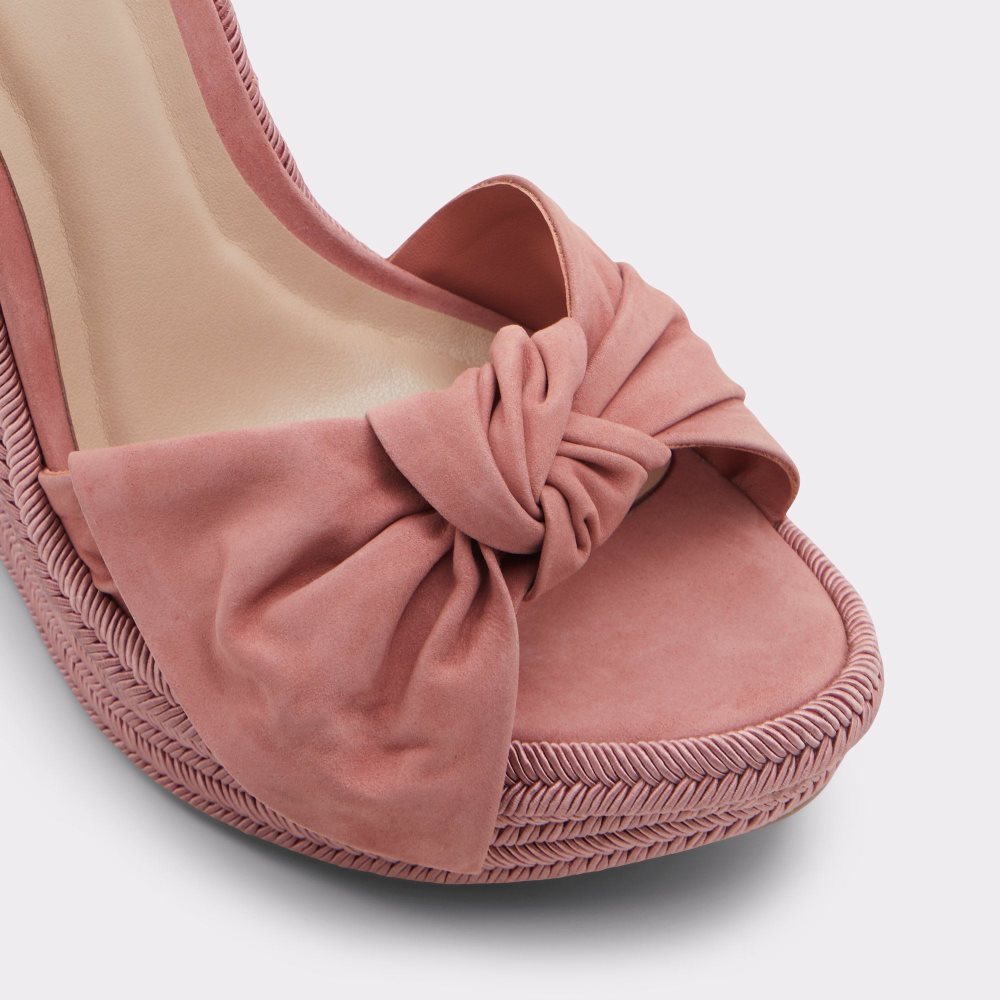 Dámské Sandály Aldo Besch Wedge sandal - Wedge heel Světle Růžové | 63182LTHQ