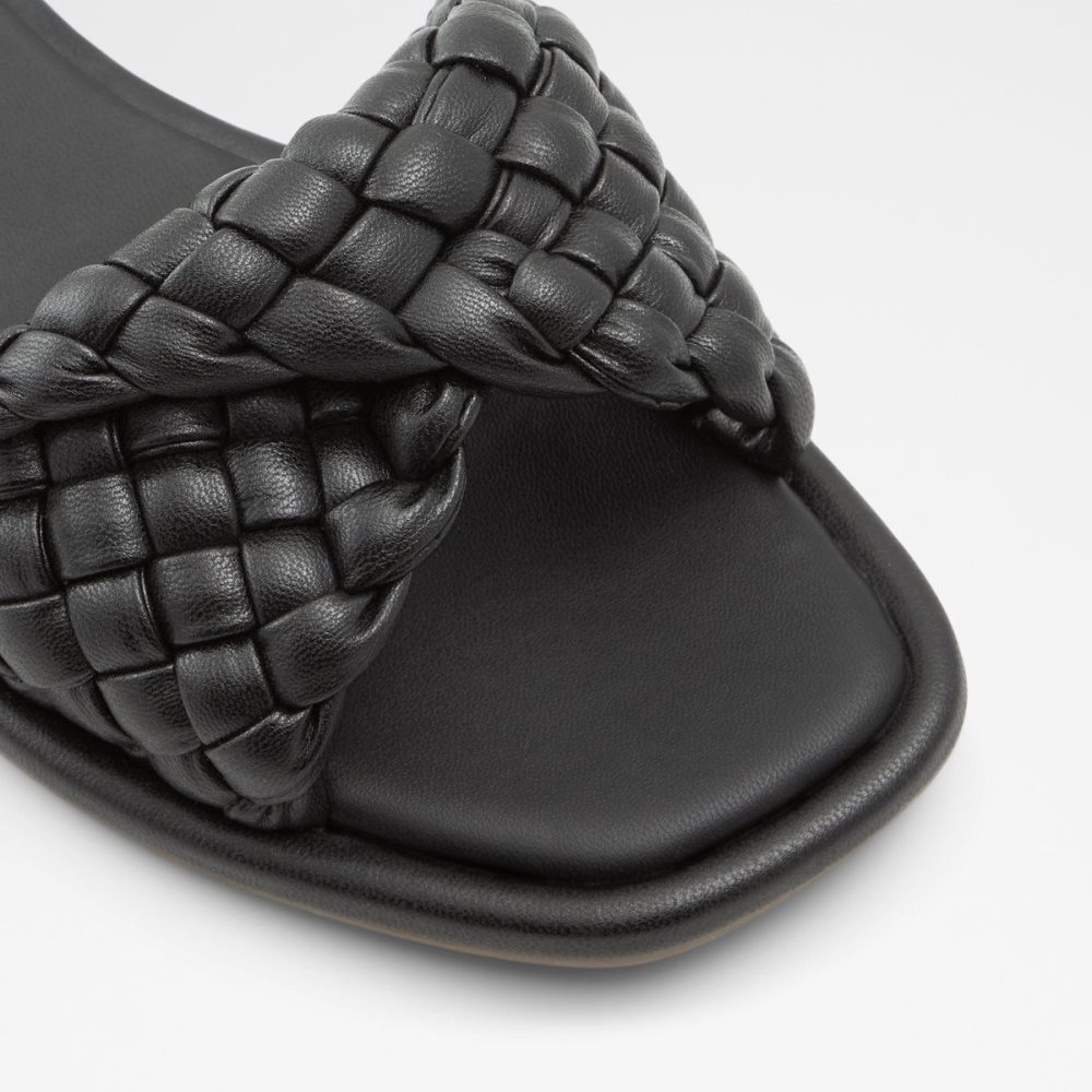 Dámské Sandály Aldo Chicago Slide sandal Černé | 12396AJSV