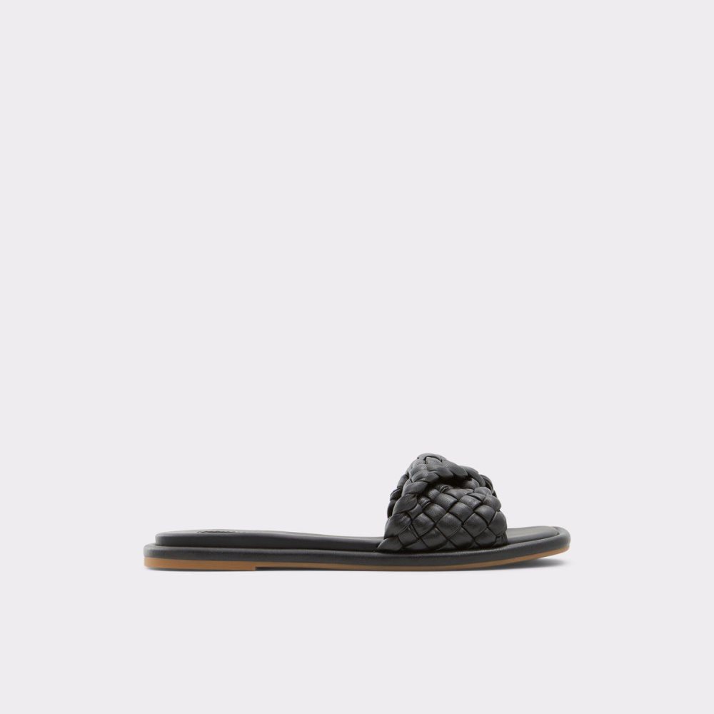 Dámské Sandály Aldo Chicago Slide sandal Černé | 12396AJSV