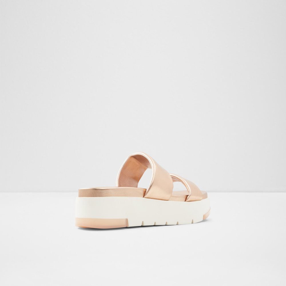 Dámské Sandály Aldo Cirea Wedge sandal - Flatform Růžové Zlaté | 08231CKGZ