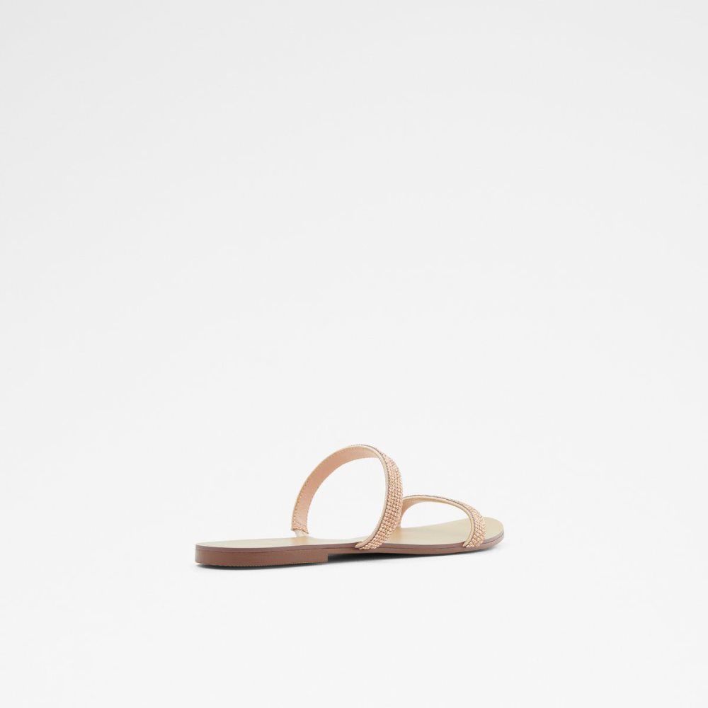 Dámské Sandály Aldo Crelallan Flat sandal Béžový | 95184AFMS