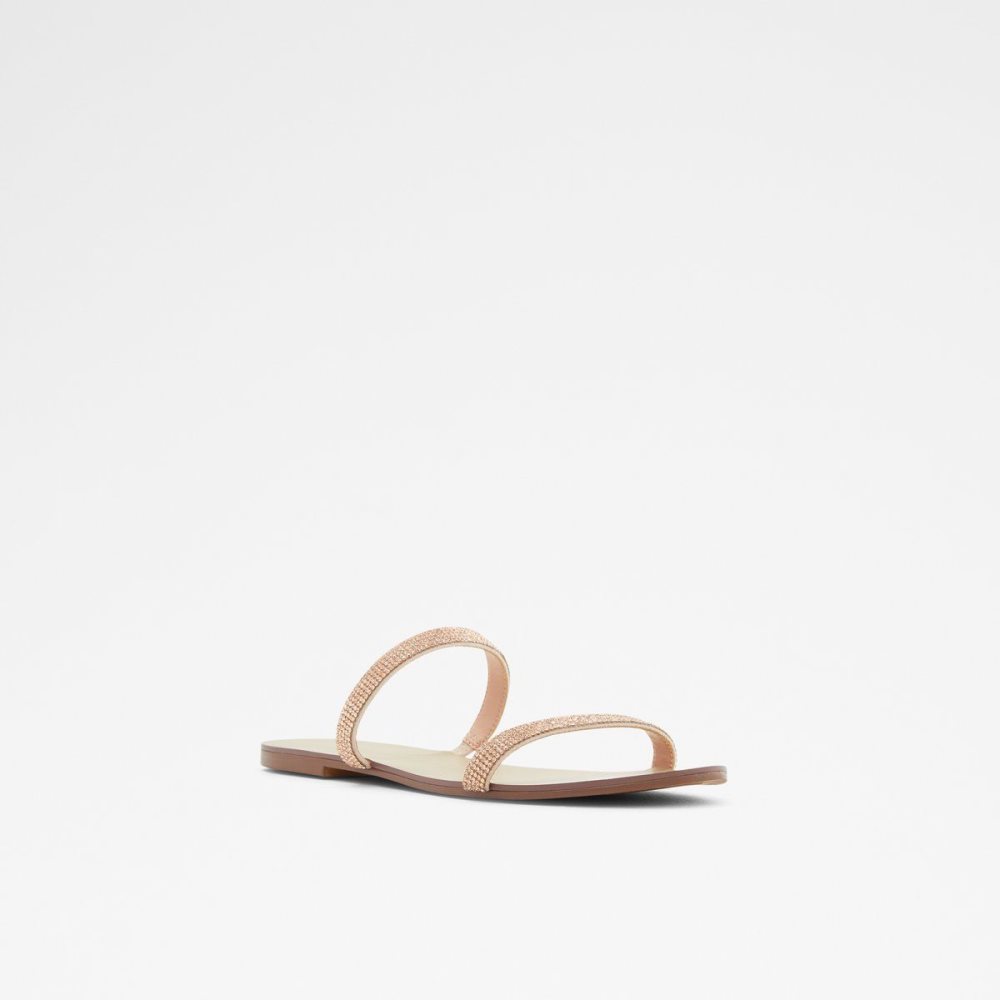 Dámské Sandály Aldo Crelallan Flat sandal Béžový | 95184AFMS