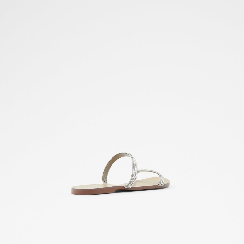 Dámské Sandály Aldo Crelallan Flat sandal Šedé | 79104HCVQ