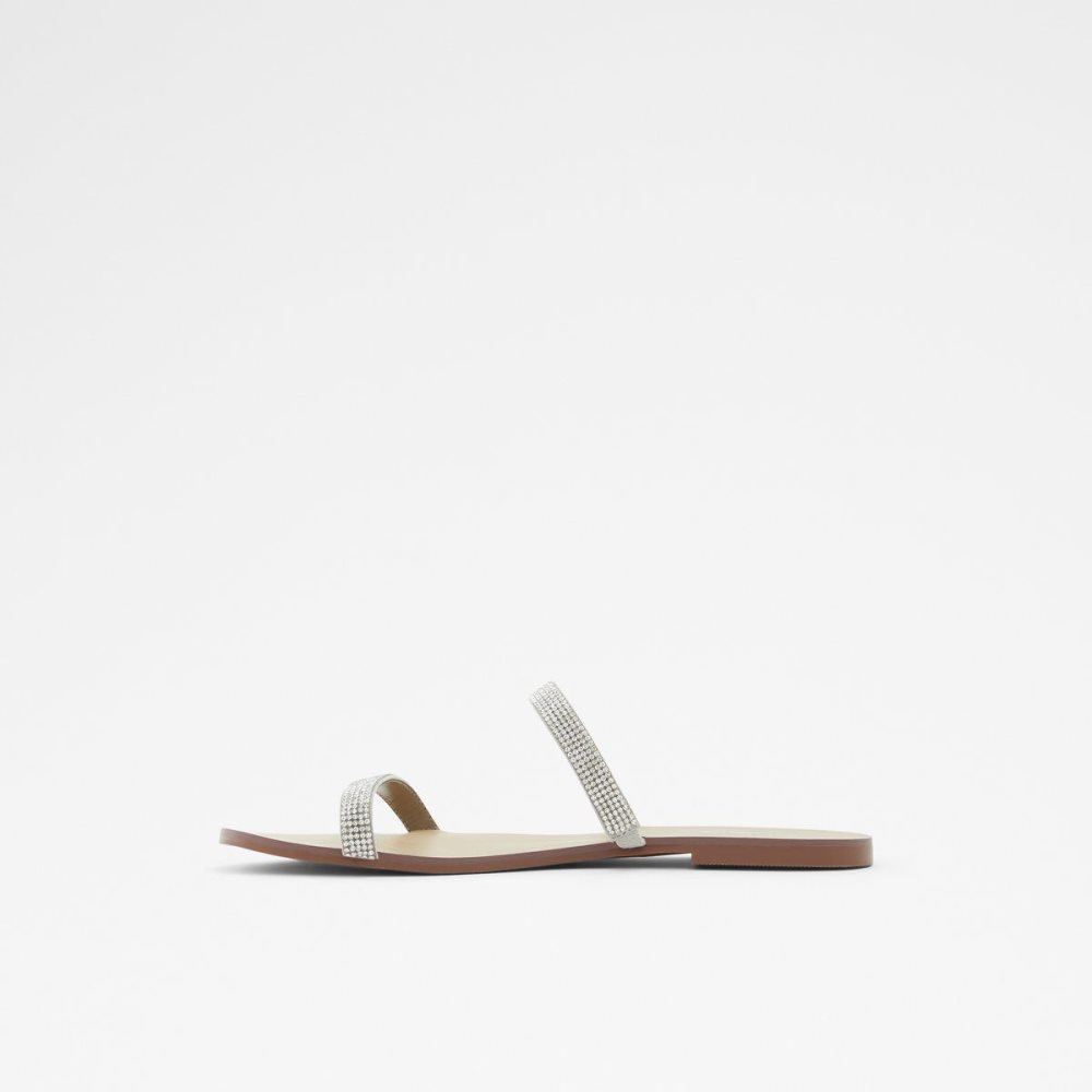 Dámské Sandály Aldo Crelallan Flat sandal Šedé | 79104HCVQ