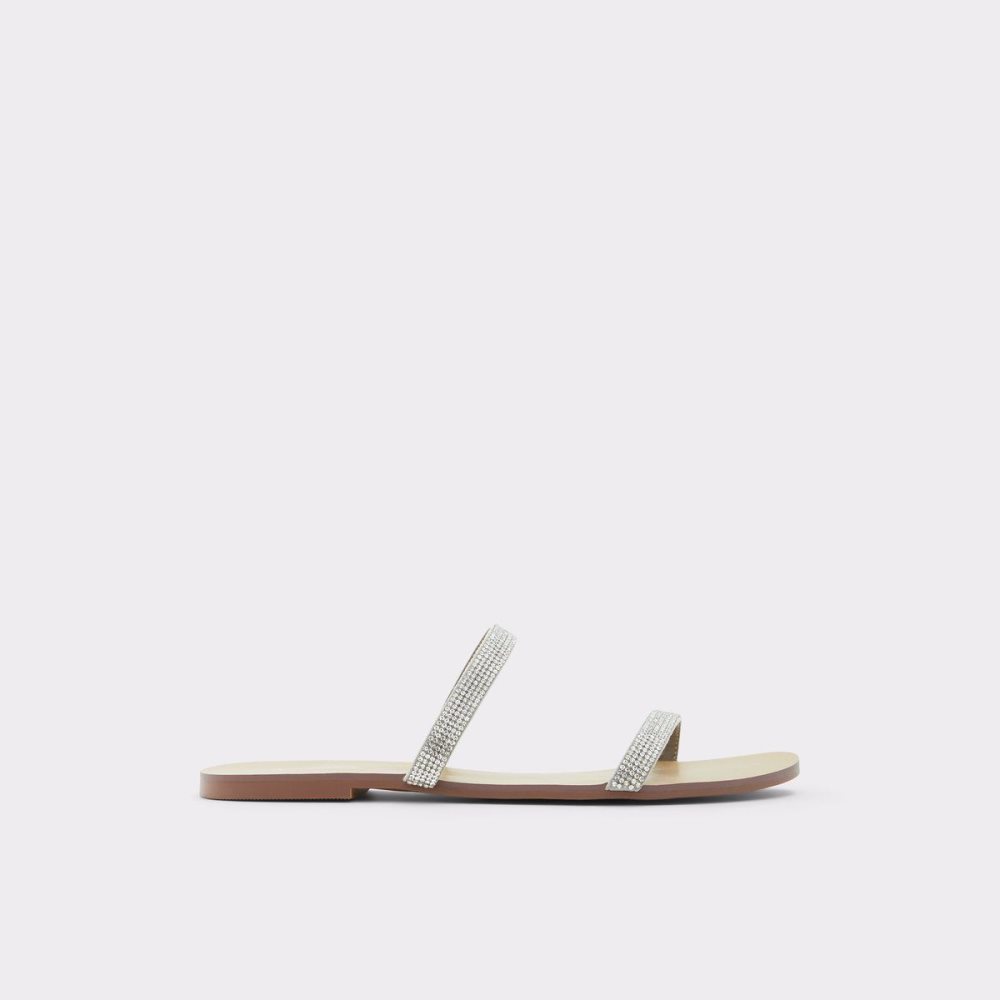 Dámské Sandály Aldo Crelallan Flat sandal Šedé | 79104HCVQ