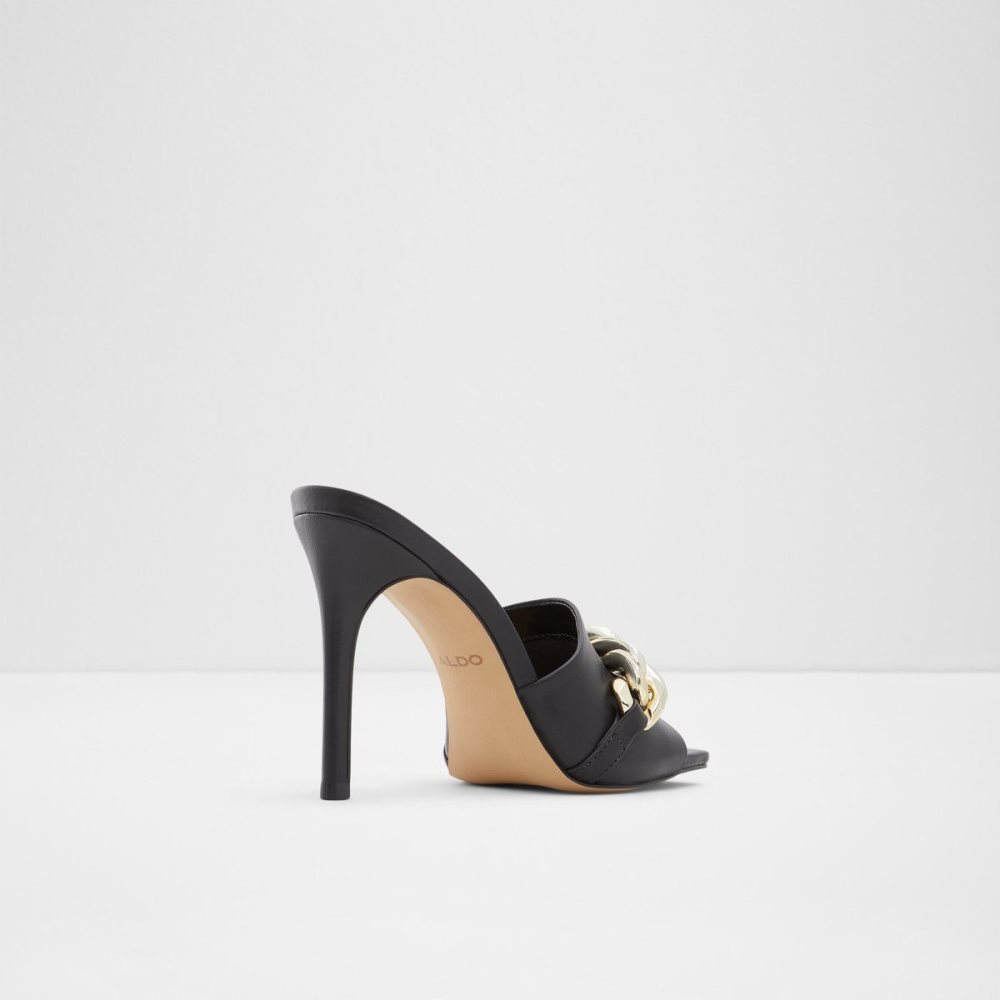 Dámské Sandály Aldo Cubetto High heel sandal - Stiletto heel Černé | 45368AYHM