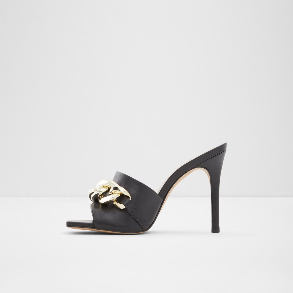 Dámské Sandály Aldo Cubetto High heel sandal - Stiletto heel Černé | 45368AYHM