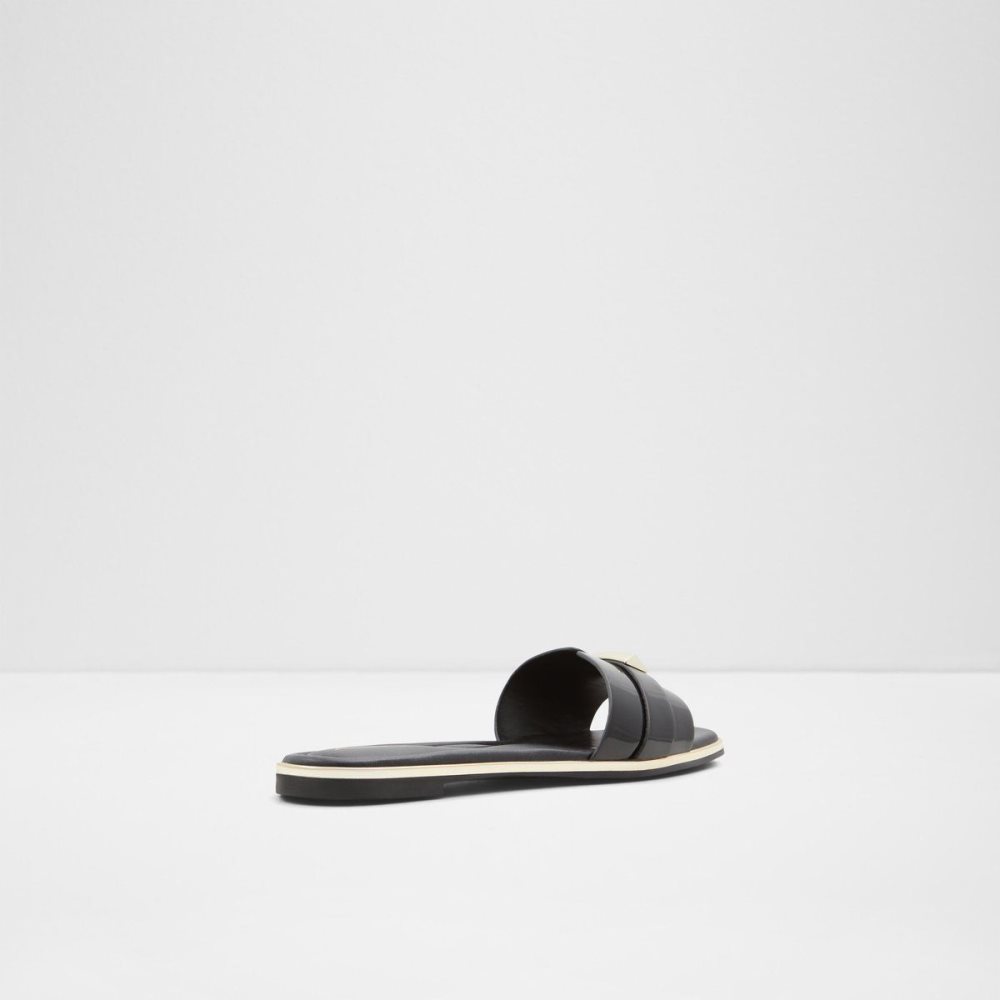 Dámské Sandály Aldo Darine Slide sandal Černé | 79854IKQH