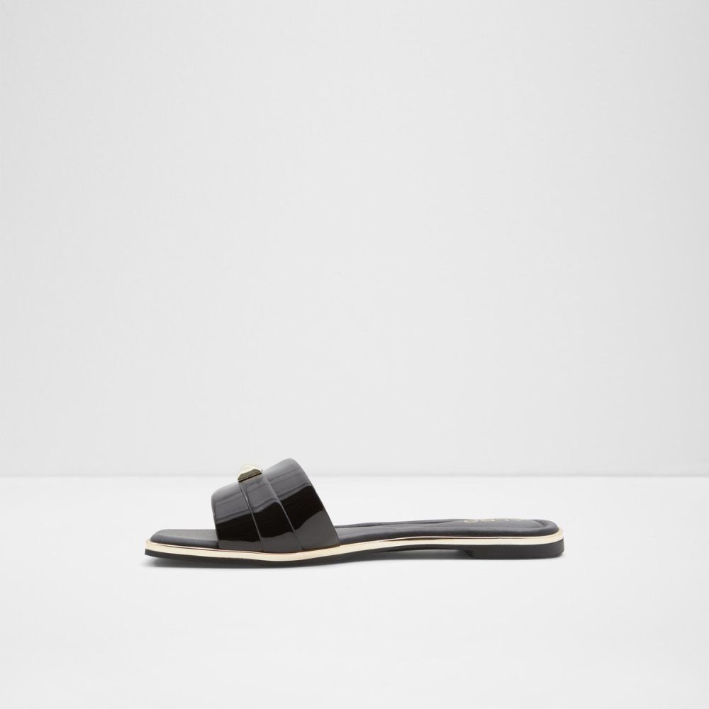 Dámské Sandály Aldo Darine Slide sandal Černé | 79854IKQH