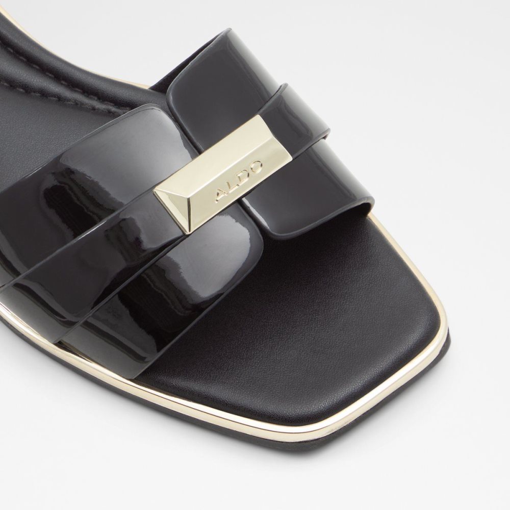 Dámské Sandály Aldo Darine Slide sandal Černé | 79854IKQH