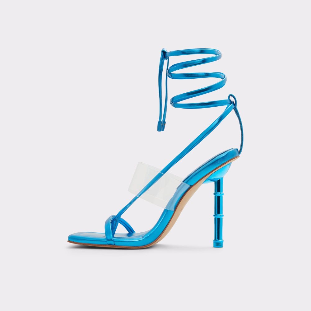 Dámské Sandály Aldo Elektra Strappy heeled sandal Blankyt | 57864RSVF