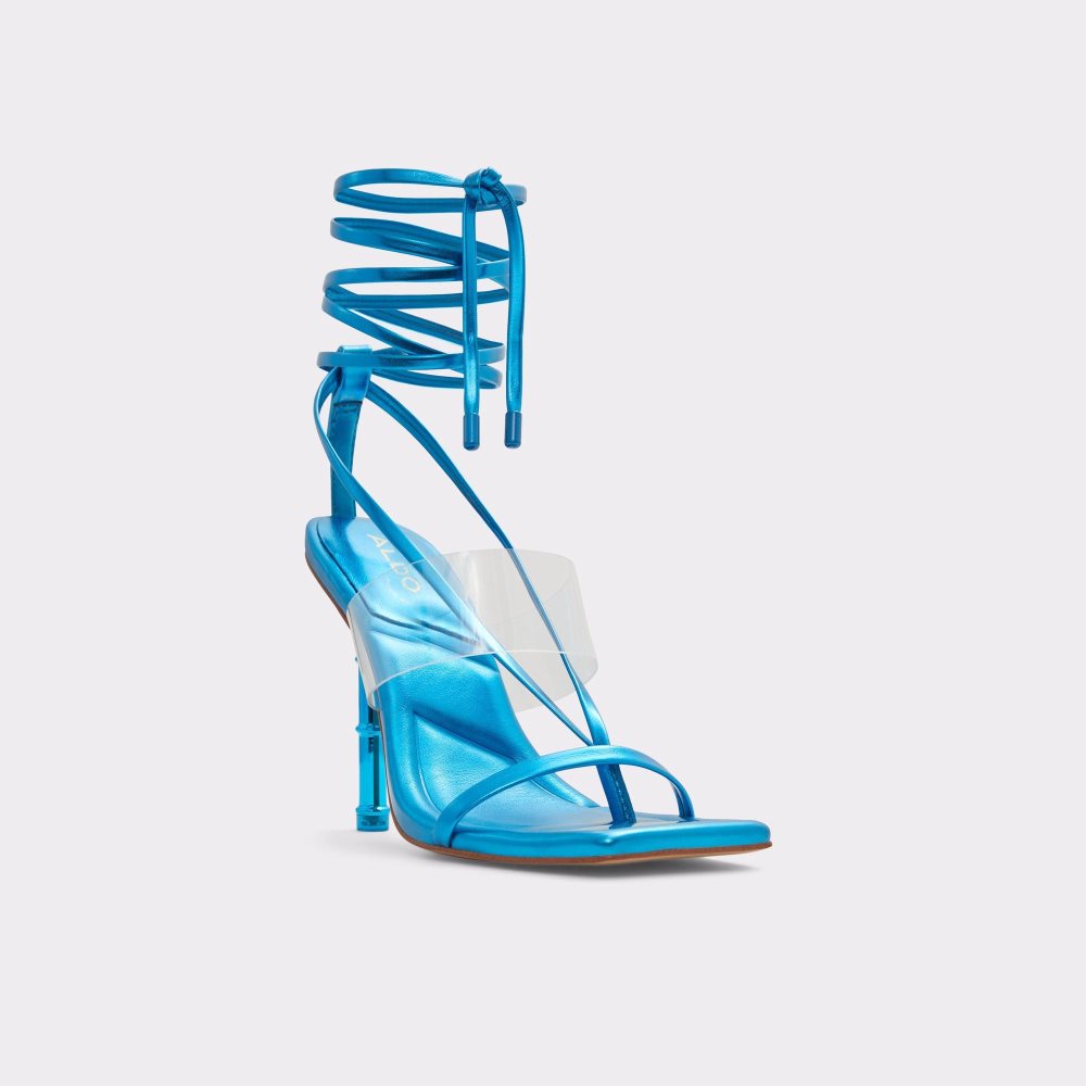 Dámské Sandály Aldo Elektra Strappy heeled sandal Blankyt | 57864RSVF