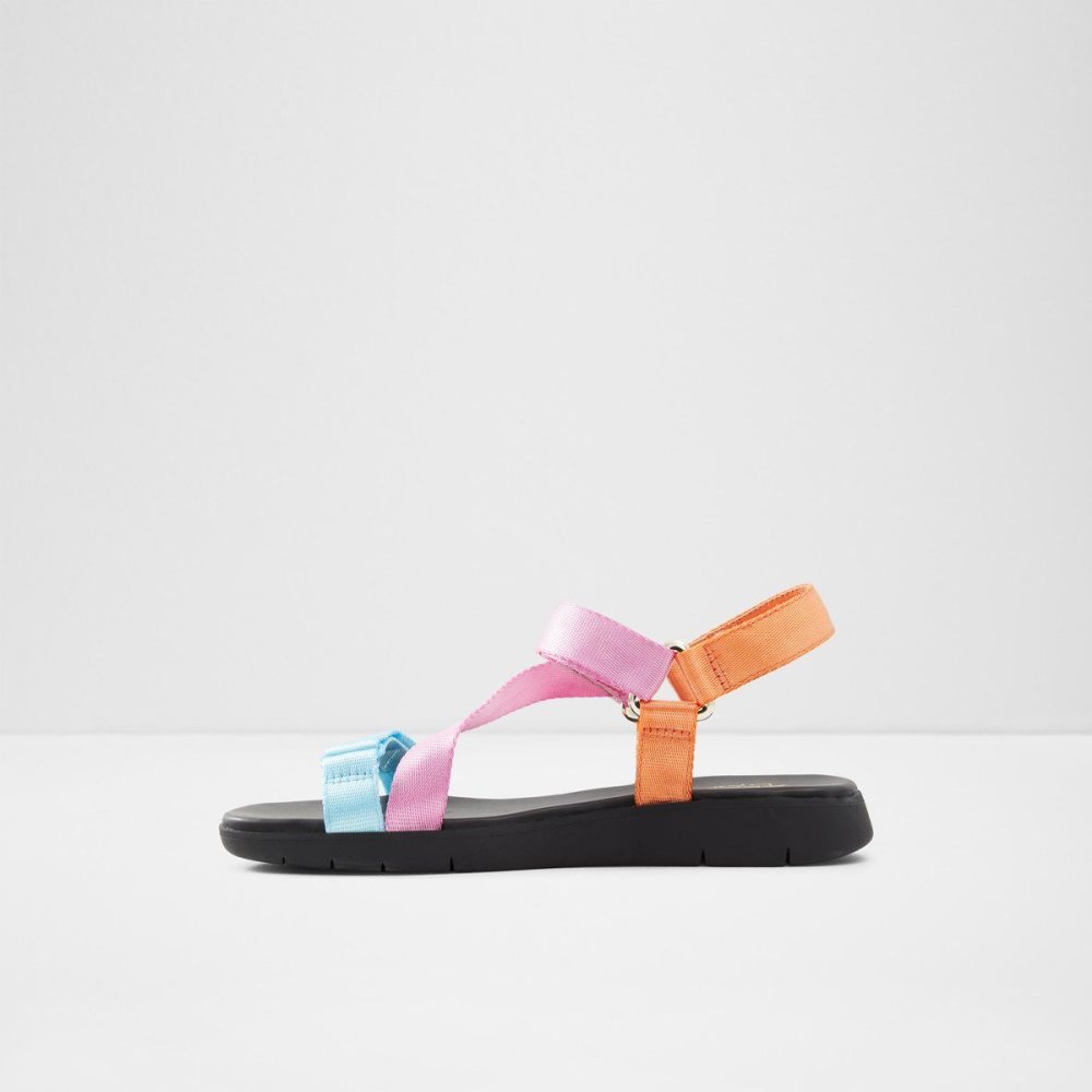 Dámské Sandály Aldo Eoweniel Strappy flat sandal Světle | 40396BNJX