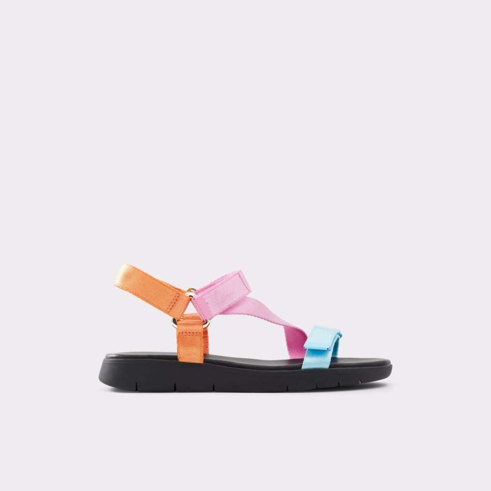 Dámské Sandály Aldo Eoweniel Strappy flat sandal Světle | 40396BNJX