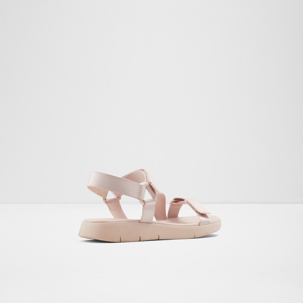 Dámské Sandály Aldo Eoweniel Strappy flat sandal Světle Růžové | 64123SIBW