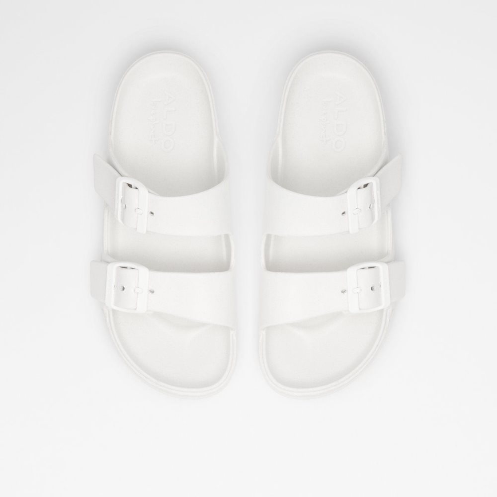 Dámské Sandály Aldo Eteiven Slide sandal Bílé | 67520BTNF