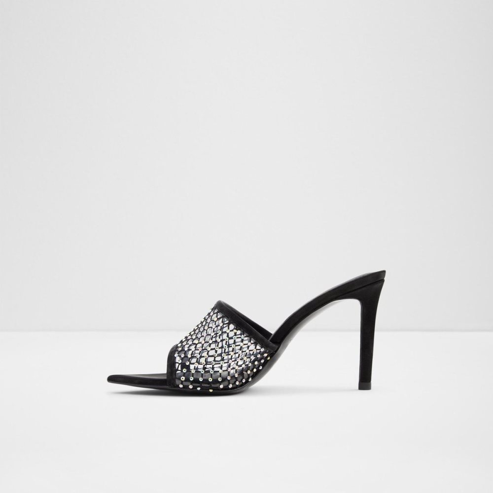 Dámské Sandály Aldo Fluri High heel sandal - Stiletto heel Černé | 39457DNRT