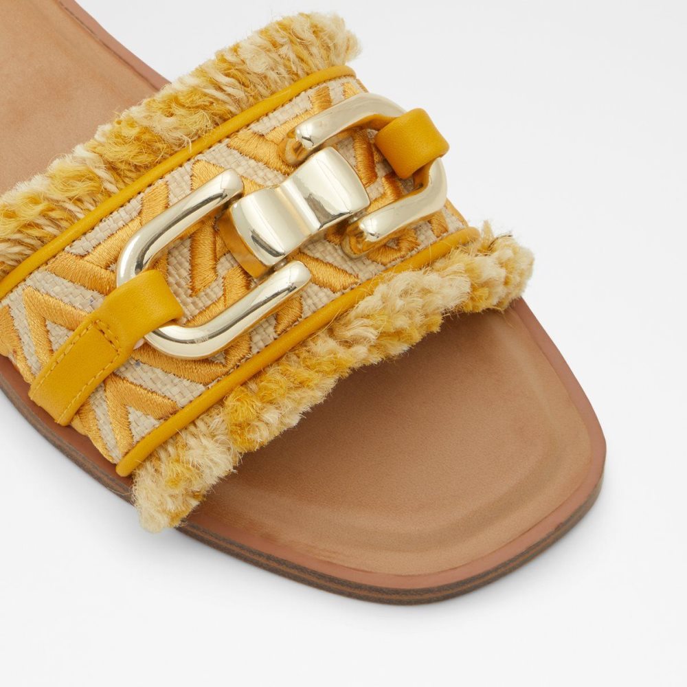 Dámské Sandály Aldo Fringie Slide sandal Oranžové | 62348GMDE