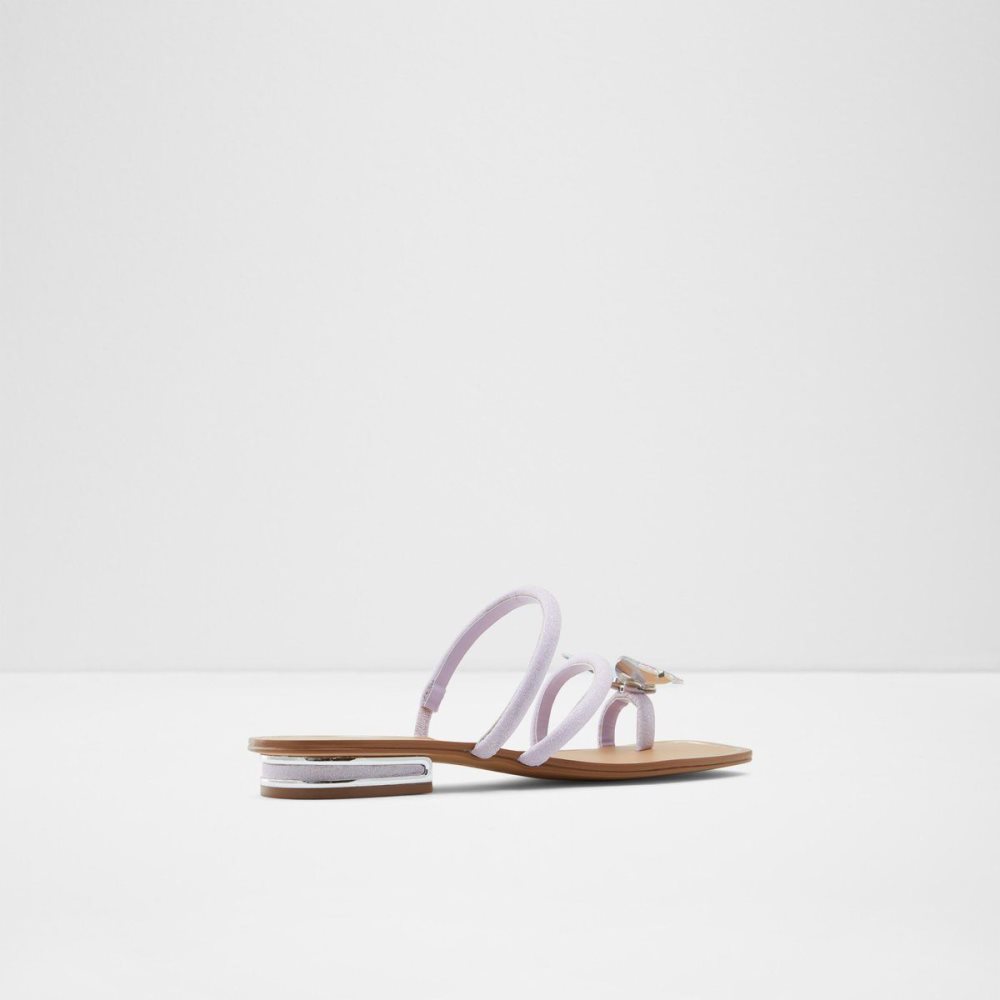 Dámské Sandály Aldo Garberia Flat sandal Světle Fialové | 80642FOHQ