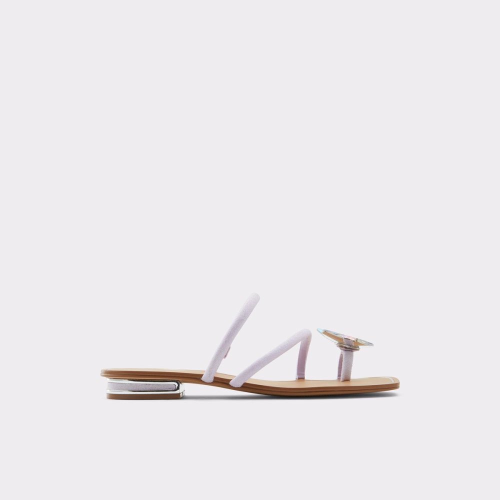 Dámské Sandály Aldo Garberia Flat sandal Světle Fialové | 80642FOHQ