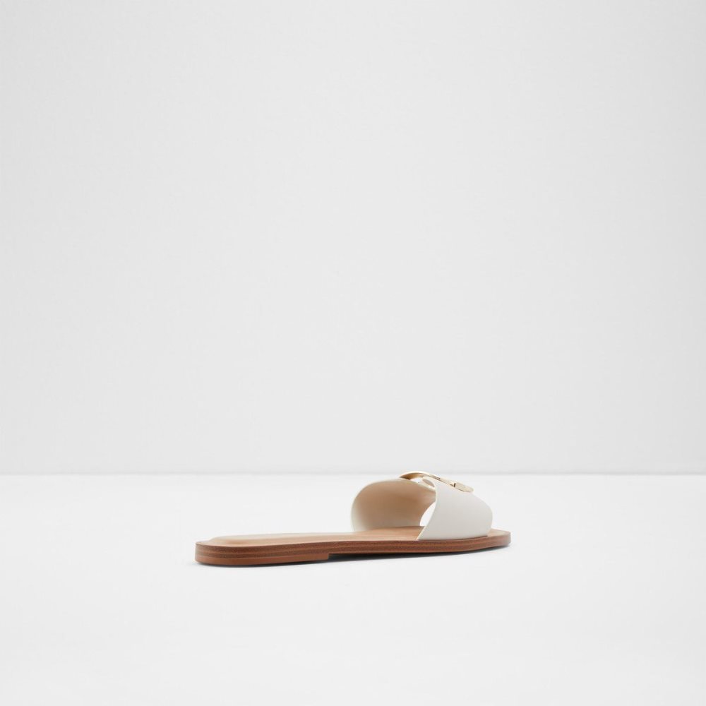 Dámské Sandály Aldo Glaeswen Slide sandal Bílé | 02398FWZC