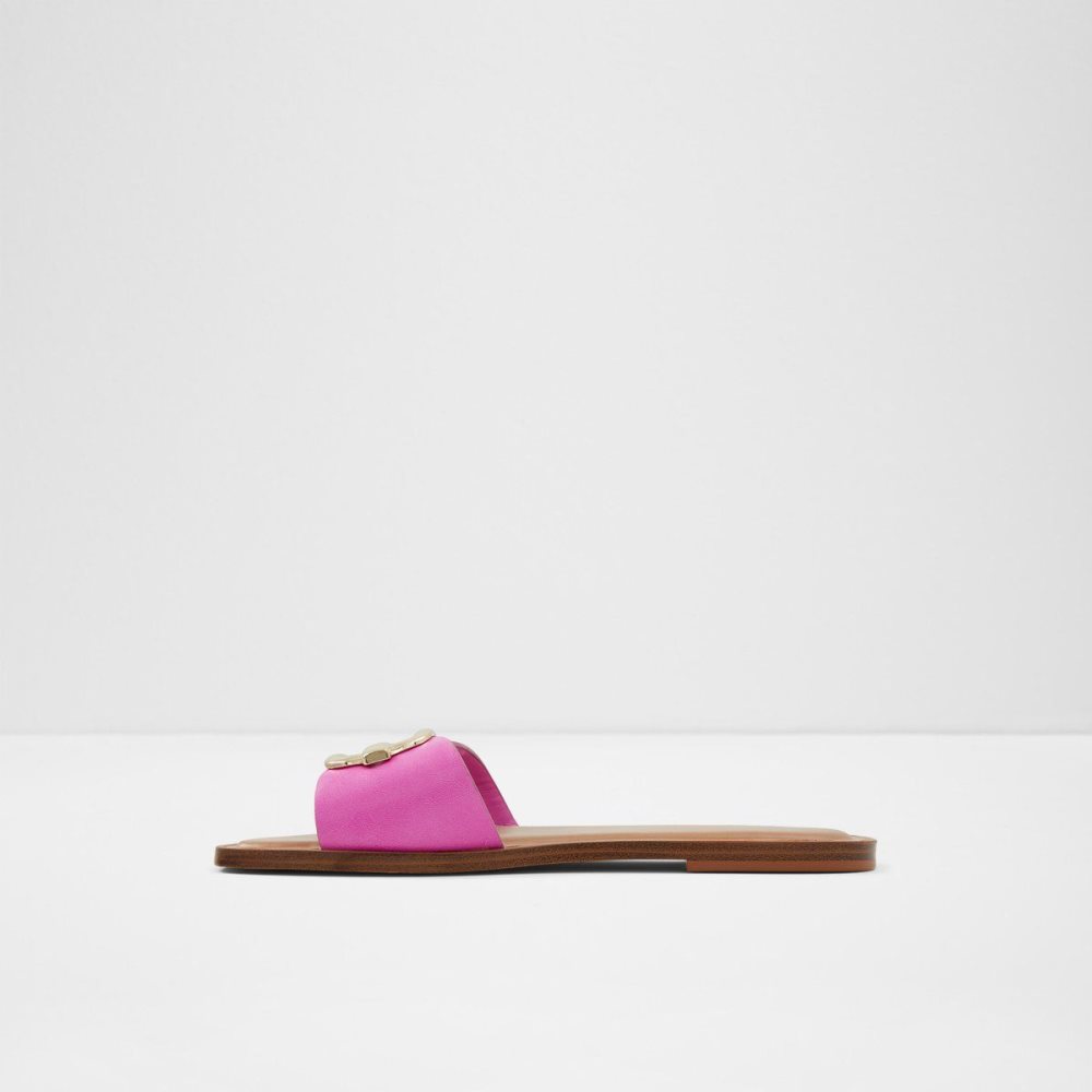 Dámské Sandály Aldo Glaeswen Slide sandal Fuchsie | 28734MNGR