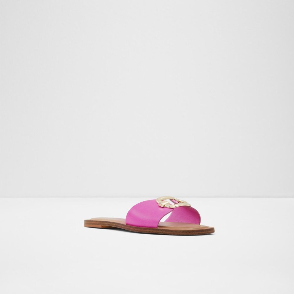 Dámské Sandály Aldo Glaeswen Slide sandal Fuchsie | 28734MNGR