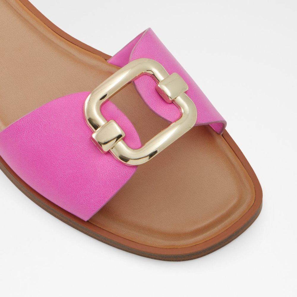 Dámské Sandály Aldo Glaeswen Slide sandal Fuchsie | 28734MNGR