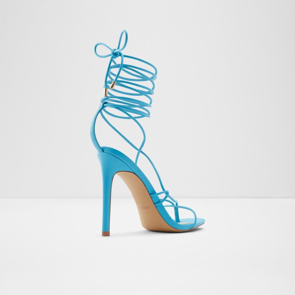 Dámské Sandály Aldo Glaosa Strappy heeled sandal - Stiletto heel Blankyt | 27084PCVY