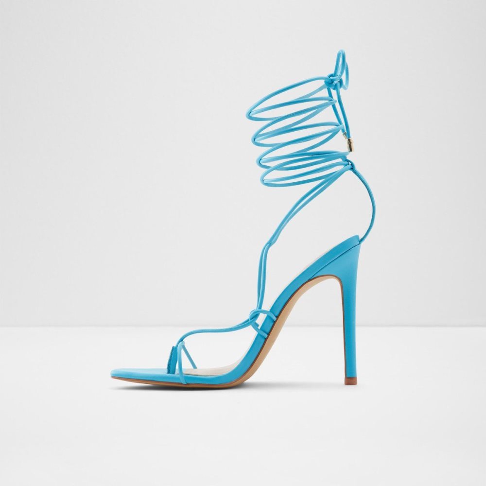 Dámské Sandály Aldo Glaosa Strappy heeled sandal - Stiletto heel Blankyt | 27084PCVY